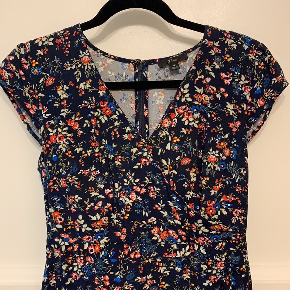 JCREW Floral Dress • EUC